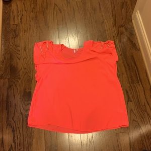 Coral,holes on shoulder